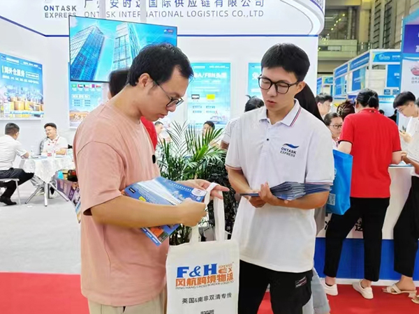 安時(shí)達(dá)沙特專(zhuān)線23年深圳物博會(huì)四